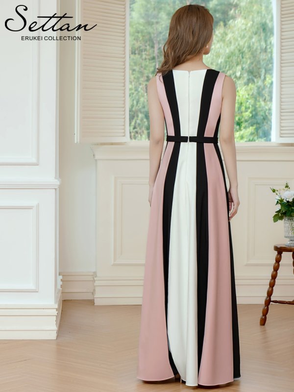 ブラックxピンク モデル:Aoli 身長:162cm 着用サイズ:7号(Sサイズ)