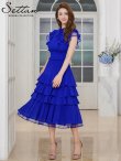 ロイヤルブルー　モデル：Aoli　身長：162cm 着用サイズ：7号(Sサイズ)