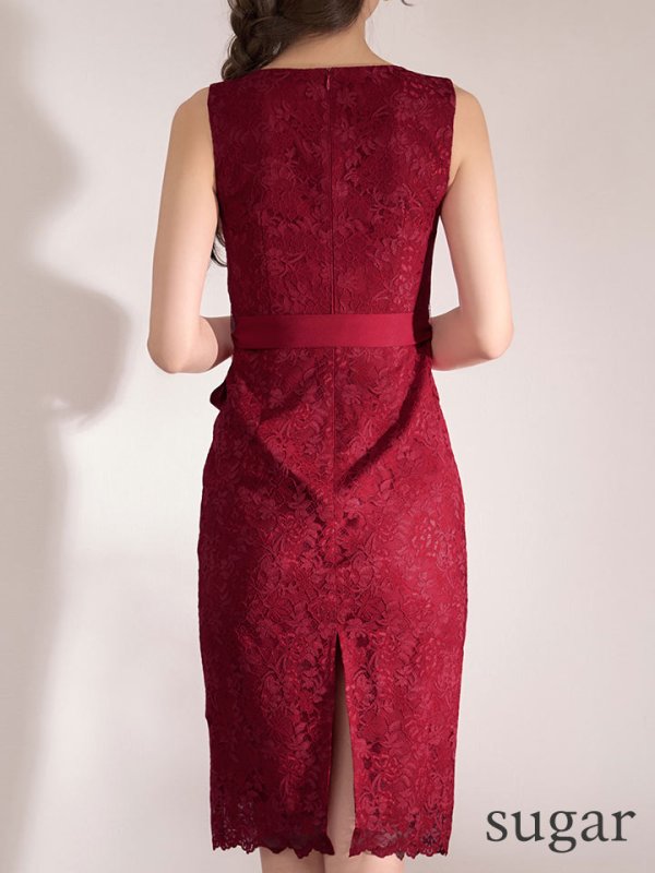 レッド モデル：るりぴ　身長：165cm　着用サイズ：Sサイズ