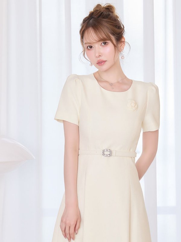 アイボリー　モデル：ゆめ　身長：160cm　着用サイズ：Sサイズ
