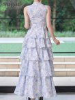 ブルー　モデル：ゆめ　身長：160cm　着用サイズ：7号(Sサイズ)