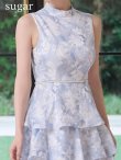 ブルー　モデル：ゆめ　身長：160cm　着用サイズ：7号(Sサイズ)