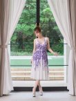 パープル　モデル：ゆめ　身長：160cm 着用サイズ：7号(Sサイズ)