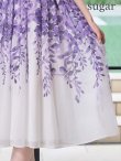パープル　モデル：ゆめ　身長：160cm 着用サイズ：7号(Sサイズ)