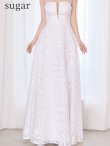 ホワイト　モデル：ゆめ　身長：160cm　着用サイズ：7号(Sサイズ)