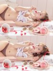 画像13: 【ビキニ】【水着】フリルショルダーさくらんぼビキニ[YMT] (13)