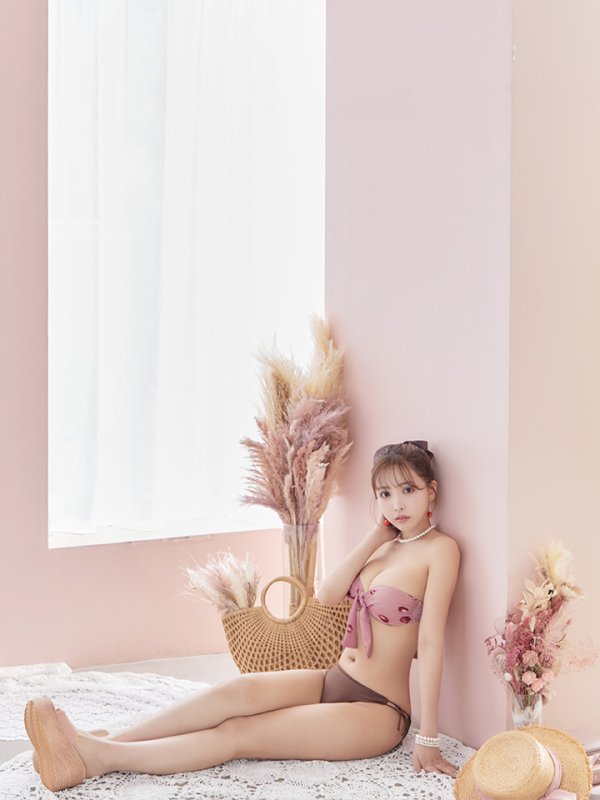 画像7: 【即日発送】【水着セール】【ビキニ】【水着】フロントリボンさくらんぼビキニ[YMT] (7)