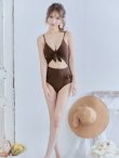 画像5: 値下げ！【ビキニ】【水着】ストリボンワンピースビキニ[YMT] (5)