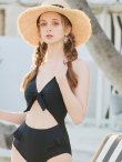 画像16: 値下げ！【ビキニ】【水着】ストリボンワンピースビキニ[YMT] (16)