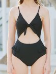 画像7: 値下げ！【ビキニ】【水着】ストリボンワンピースビキニ[YMT] (7)