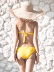 画像9: 【ビキニ】【水着】ワンカラーバンドゥビキニ[YMT] (9)