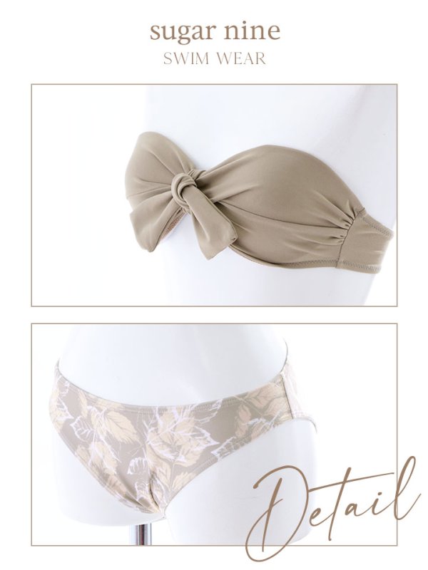 画像19: 【即日発送】【水着セール】【ビキニ】【水着】ヘルシーリーフバンドゥビキニ[YMT] (19)