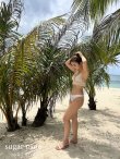 画像3: 【ビキニ】【水着】バッククロス大理石ビキニ[YMT] (3)