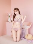 画像15: 【ビキニ】【水着】スカート付き2way ギンガムチェック柄 クロスビキニ 3点セット[YMT](MG-SN003) (15)