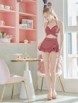 画像4: 【即日発送！】【ビキニ】【水着】ホルターネックハイウエストビキニ[YMT] (4)