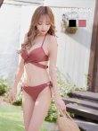 画像5: 【即日発送！】【ビキニ】【水着】ホルターネックハイウエストビキニ[YMT] (5)