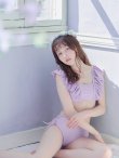 画像38: 【ビキニ】【水着】フリルショルダービキニ/ハイウエスト/無地/シンプル[YMT] (38)