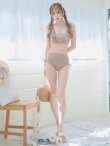 画像24: 【ビキニ】【水着】フリルショルダービキニ/ハイウエスト/無地/シンプル[YMT] (24)