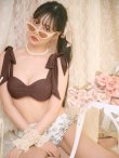 画像6: 【ビキニ】【水着】トワルドジュイ柄 / ショルダーリボンビキニ[YMT][M194-HS-23NN] (6)
