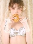 画像6: 【ビキニ】【水着】トワルドジュイ柄 / ショルダーリボンビキニ[YMT] (6)