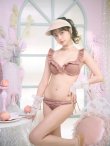 画像6: 【ビキニ】【水着】ニュアンス花柄フリル水着(MG-SN003)[YMT] (6)