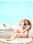 画像4: 【ビキニ】【水着】ニュアンス花柄フリル水着(MG-SN003)[YMT] (4)