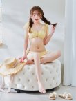 画像24: 【ビキニ】【水着】チュールリボン バストアップ ビキニ 2点セット[YMT]【一部予約 / 5月下旬-6月中旬発送予定】 (24)