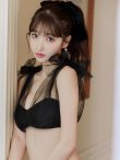 画像9: 【ビキニ】【水着】チュールリボン バストアップ ビキニ 2点セット[YMT]【一部予約 / 5月下旬-6月中旬発送予定】 (9)