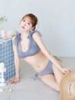 画像34: 【ビキニ】【水着】チュールリボン バストアップ ビキニ 2点セット[YMT]【一部予約 / 5月下旬-6月中旬発送予定】 (34)