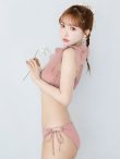 画像12: 【ビキニ】【水着】チュールリボン バストアップ ビキニ 2点セット[YMT]【一部予約 / 5月下旬-6月中旬発送予定】 (12)