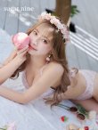 画像6: 【ビキニ】【水着】 ツイードプリント トライアングル ビキニ 2点セット[YMT] (6)