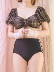 画像5: 【ビキニ】【水着】パフスリーブ2wayビキニ[M214-SW-23PY][YMT] (5)