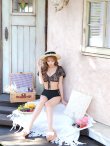 画像14: 【ビキニ】【水着】パフスリーブ2wayビキニ[M214-SW-23PY][YMT] (14)