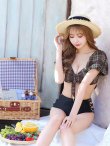 画像16: 【ビキニ】【水着】パフスリーブ2wayビキニ[M214-SW-23PY][YMT] (16)