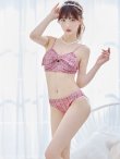 画像29: 【ビキニ】【水着】2WAYツイード柄ビッグリボンビキニ 2点セット[YMT] (29)