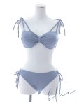 画像36: 【予約商品/6月下旬発送予定】【ビキニ】【水着】ショルダー紐シンプルビキニ 2点セット[YMT] (36)