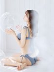 画像13: 【予約商品/6月下旬発送予定】【ビキニ】【水着】ショルダー紐シンプルビキニ 2点セット[YMT] (13)