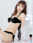 画像23: 【予約商品/6月下旬発送予定】【ビキニ】【水着】ショルダー紐シンプルビキニ 2点セット[YMT] (23)