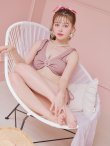 画像17: 【即日発送！】【ビキニ】【水着】肩リボンラウンドパールビキニ 2点セット[YMT] (17)