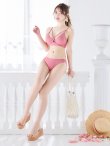 画像29: 【即日発送！】【ビキニ】【水着】ダブル紐バストアップシンプルビキニ 2点セット[YMT] (29)