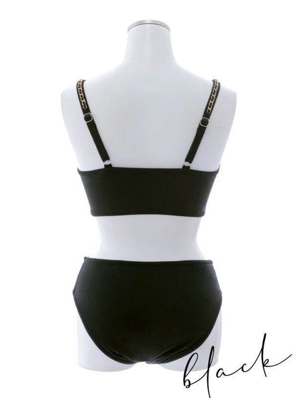 画像35: 【即日発送】【ビキニ】【水着】バストパール&ショルダーチェーンビキニ 2点セット[YMT] (35)