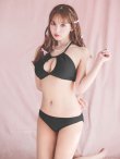 画像10: 【ビキニ】【水着】ホルターネックリブシンプルビキニ 2点セット【予約/7月上旬発送予定】[YMT] (10)