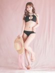 画像12: 【ビキニ】【水着】ホルターネックリブシンプルビキニ 2点セット【予約/7月上旬発送予定】[YMT] (12)