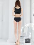 画像13: 【即日発送！】【ビキニ】【水着】バストオープン＆ジップチェーンビキニ 2点セット[YMT] (13)