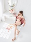 画像8: 【即日発送！】【ビキニ】【水着】ふんわりシアー長袖ビキニ 2点セット[YMT] (8)