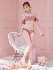 画像19: 【即日発送！】【ビキニ】【水着】くしゅっとオフショル袖シンプルビキニ 2点セット[YMT] (19)