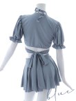 画像34: 【即日発送】【ビキニ】【水着】羽織＆スカート付き4WAYビキニ 4点セット[YMT] (34)