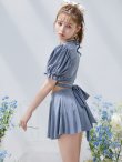 画像7: 【即日発送】【ビキニ】【水着】羽織＆スカート付き4WAYビキニ 4点セット[YMT] (7)
