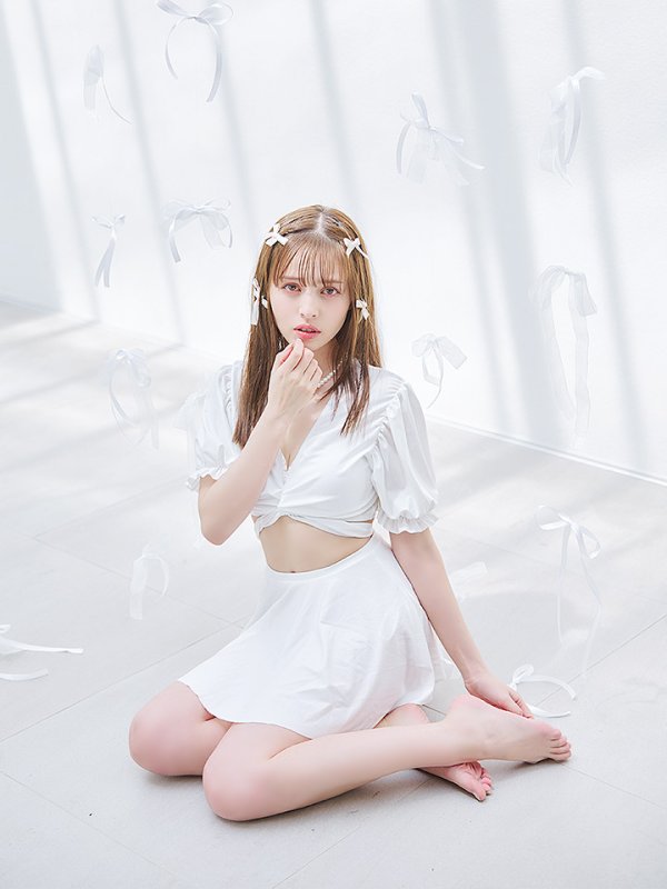 画像11: 【即日発送】【ビキニ】【水着】羽織＆スカート付き4WAYビキニ 4点セット[YMT] (11)