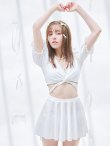 画像26: 【即日発送】【ビキニ】【水着】羽織＆スカート付き4WAYビキニ 4点セット 4点セット[FB01] (26)